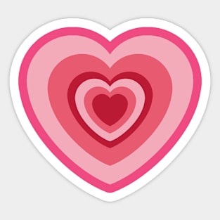 Pink Heart: sweetheart Sticker